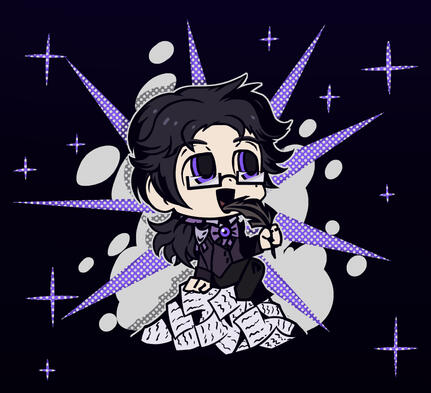 Requested chibi-styled artwork