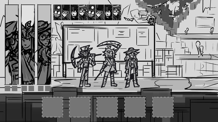 Character menu concept