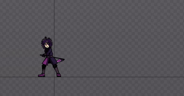 In-game animation concept (compressed gif)
