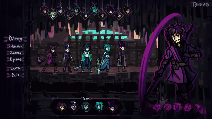 Character menu concept (old)